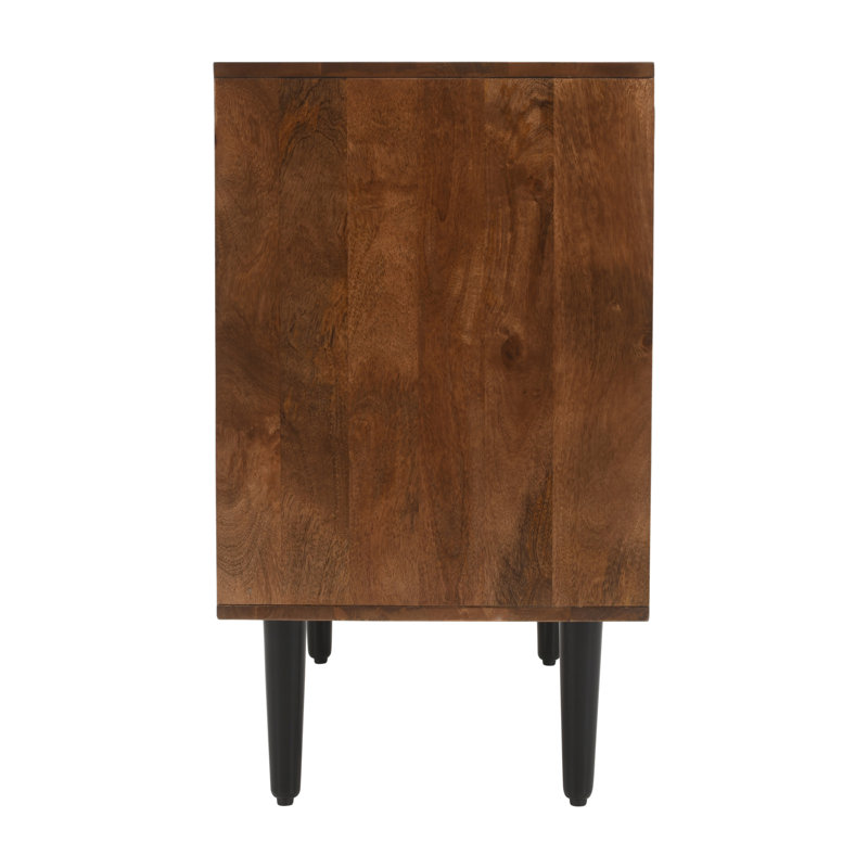 木製キャビネット サイドボード Wade Logan Wade Logan® Wade Logan Branstetter Solid Wood Accent Cabinet